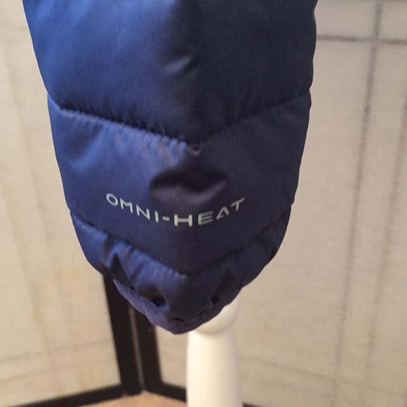Columbia Blue Puffer Jacket Thermal Reflective Med - Picture 3 of 10